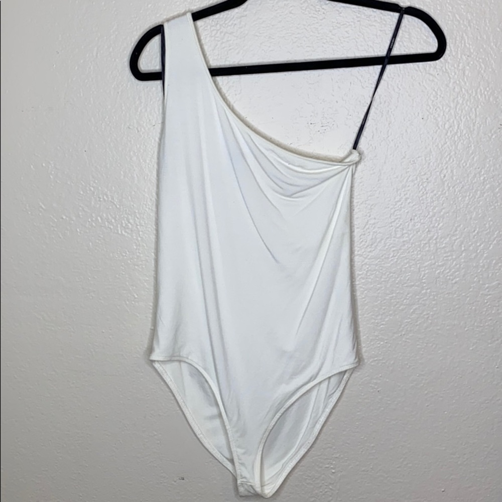 One shoulder bodysuit